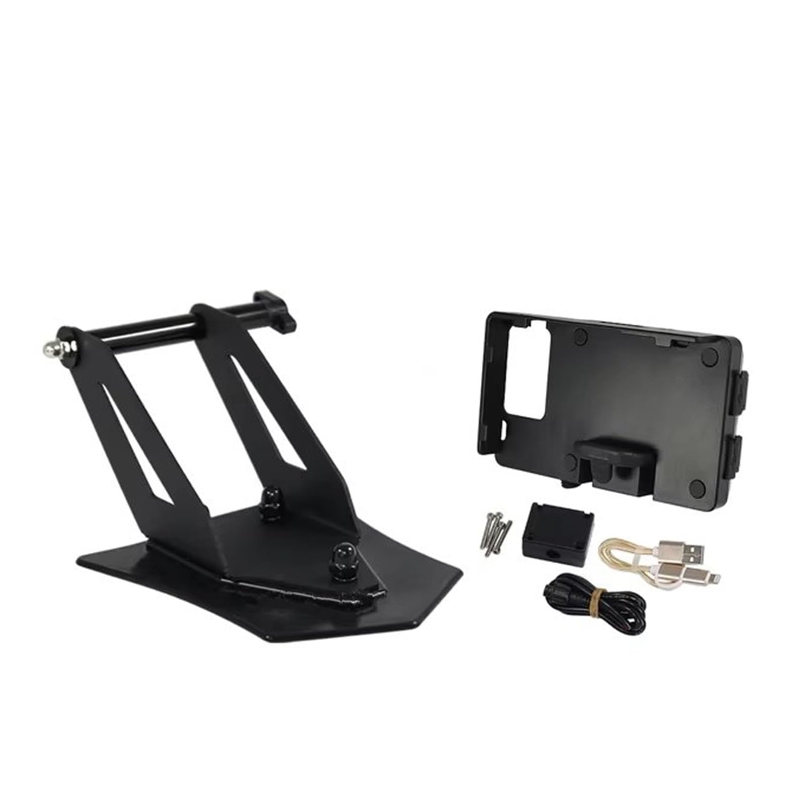 Motorrad Telefon Halterung Für R 1250 RT R1250RT 2021 2022 2023 Motorrad Navigation Halterung GPS Halterung Gerät Träger SMART PHONE Anzupassen Halter Fahrrad Handyhalterung(USB charging version) von WTXXGQ