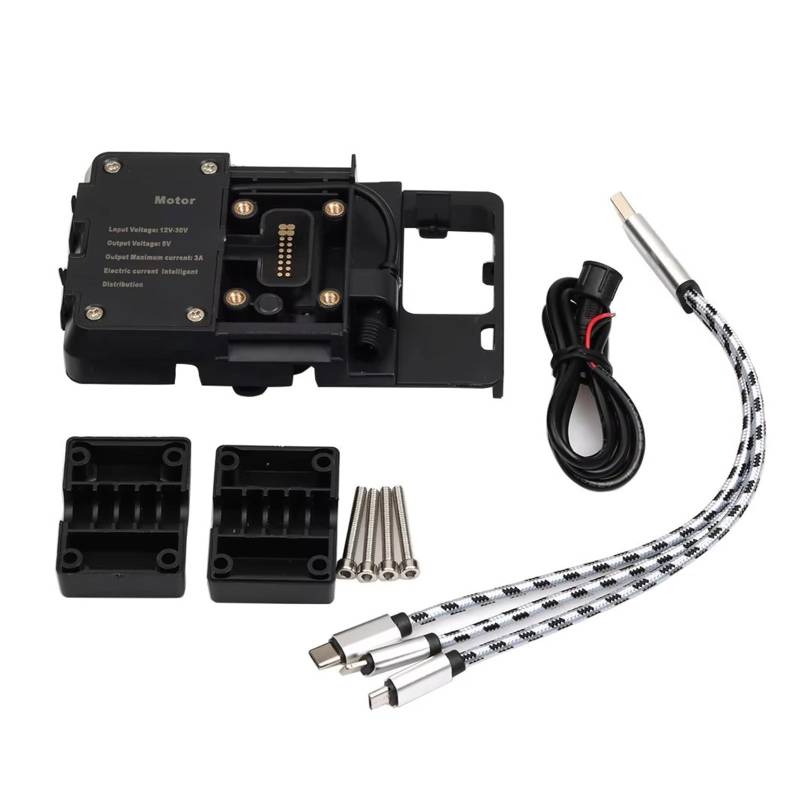 Motorrad Telefon Halterung Für TRACER 900 900GT 9GT Für TRACER900 Für TRACER9 GT 2021 2022 2023 GPS Navigation Halterung USB Ladegerät Halter Telefon Halterung Ständer Fahrrad Handyhalterung(USB 12mm von WTXXGQ
