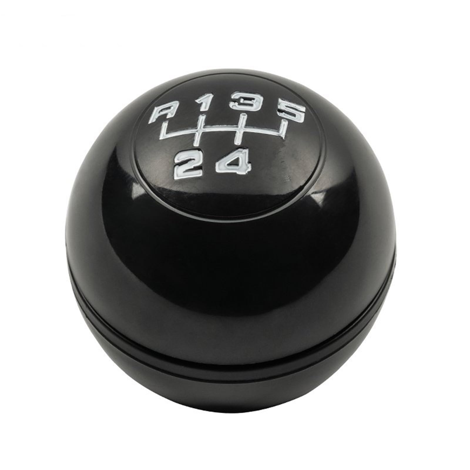 Schaltknauf Für Alfa Für Romeo Für Giulietta 2010-2018 5 6-Gang-Schaltknauf Handballhebel-Schaltkappenabdeckung Manuell Schaltknauf(5 Speed Black) von WTXXGQ