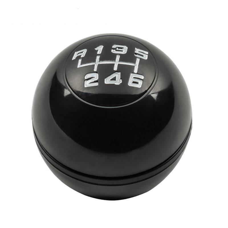 Schaltknauf Für Alfa Für Romeo Für Giulietta 2010-2018 5 6-Gang-Schaltknauf Handballhebel-Schaltkappenabdeckung Manuell Schaltknauf(6 Speed Black) von WTXXGQ