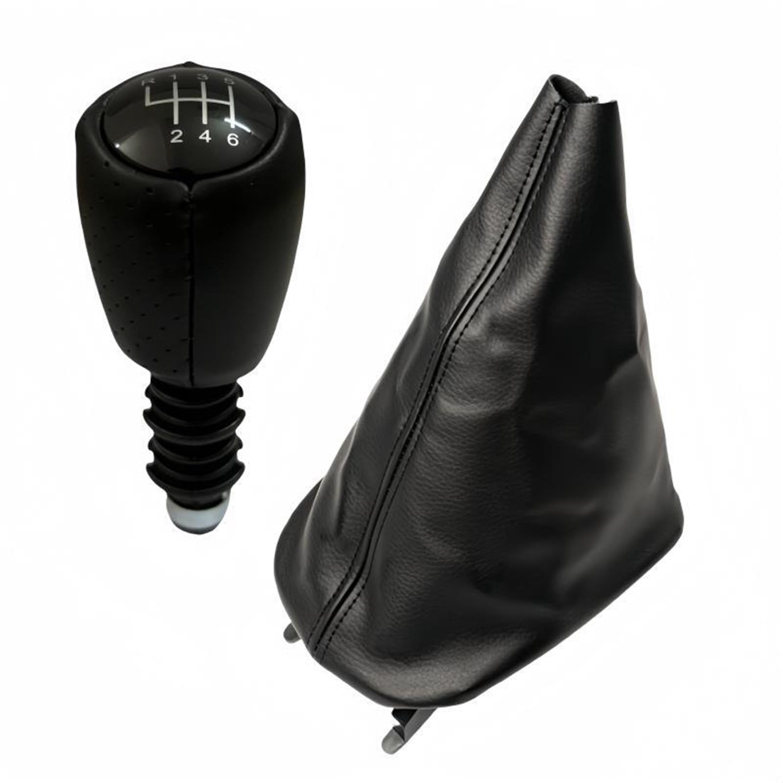 Schaltknauf Für Seat Für Leon 1M1 Für Toledo II MK2 1998-2006 Schaltknauf Handball 5/6-Gang Staubdichte Abdeckung Gamaschenmanschette Manuell Schaltknauf(B0523-K0622) von WTXXGQ