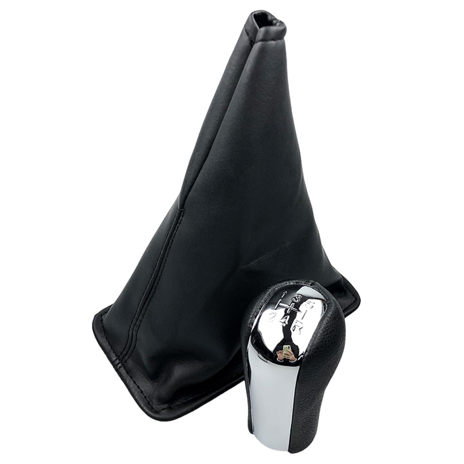 Schaltknauf Für Toyota Für Corolla Für AYGO Für Verso Für RAV4 Für Yaris Für VITZ 5/6-Gang-Schaltknauf Headball-Hebel-Schaltmanschette Manuell Schaltknauf(5 Speed Combo) von WTXXGQ