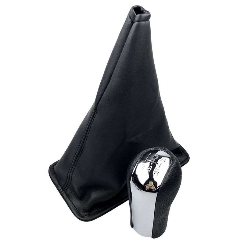 Schaltknauf Für Toyota Für Corolla Für AYGO Für Verso Für RAV4 Für Yaris Für VITZ 5/6-Gang-Schaltknauf Headball-Hebel-Schaltmanschette Manuell Schaltknauf(5 Speed Combo) von WTXXGQ