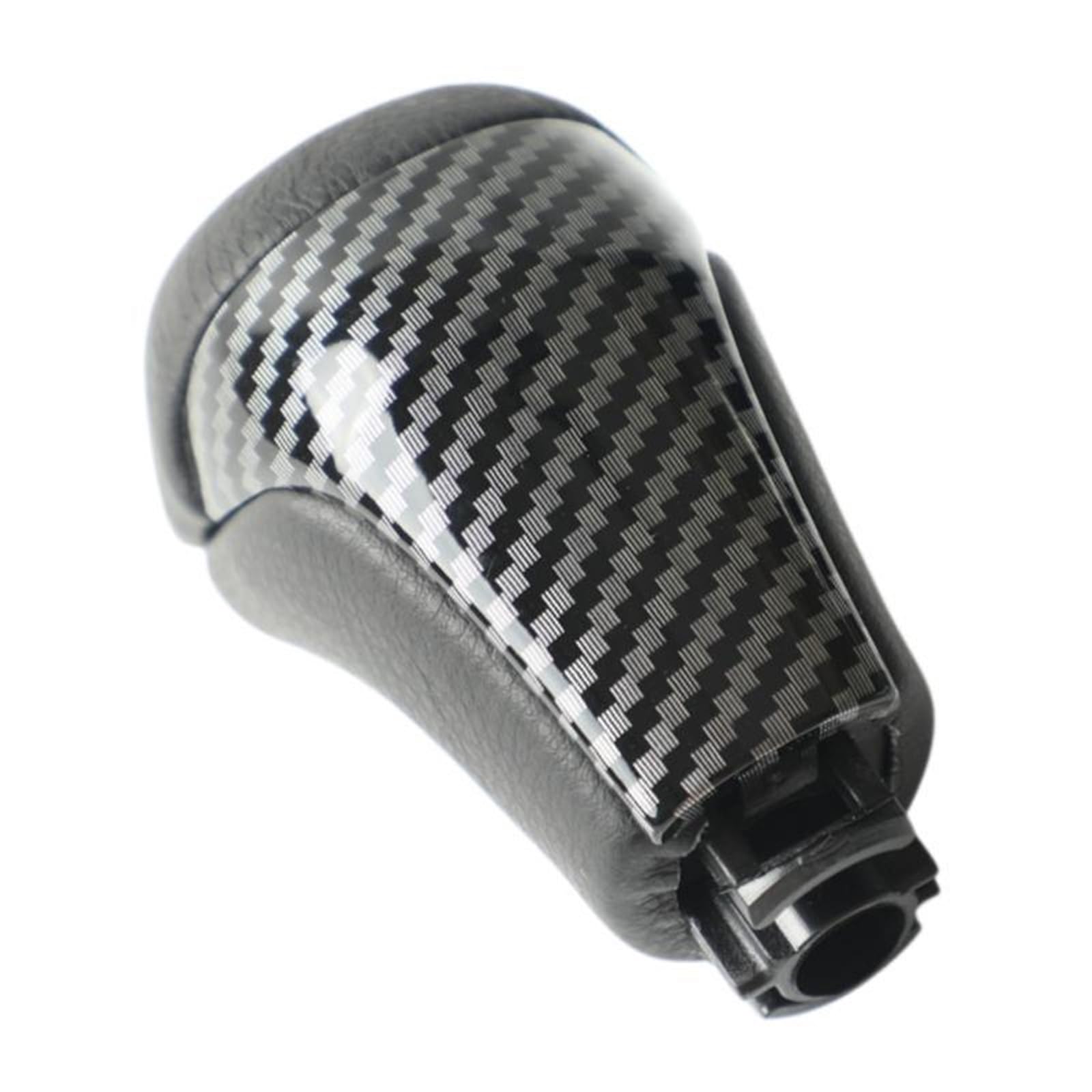 Schaltknauf Für Toyota Für Highlander Für Land Für Cruiser Für Prado Automatischer Schaltknauf Griff Boot Cover Manuell Schaltknauf(Carbon Fiber) von WTXXGQ