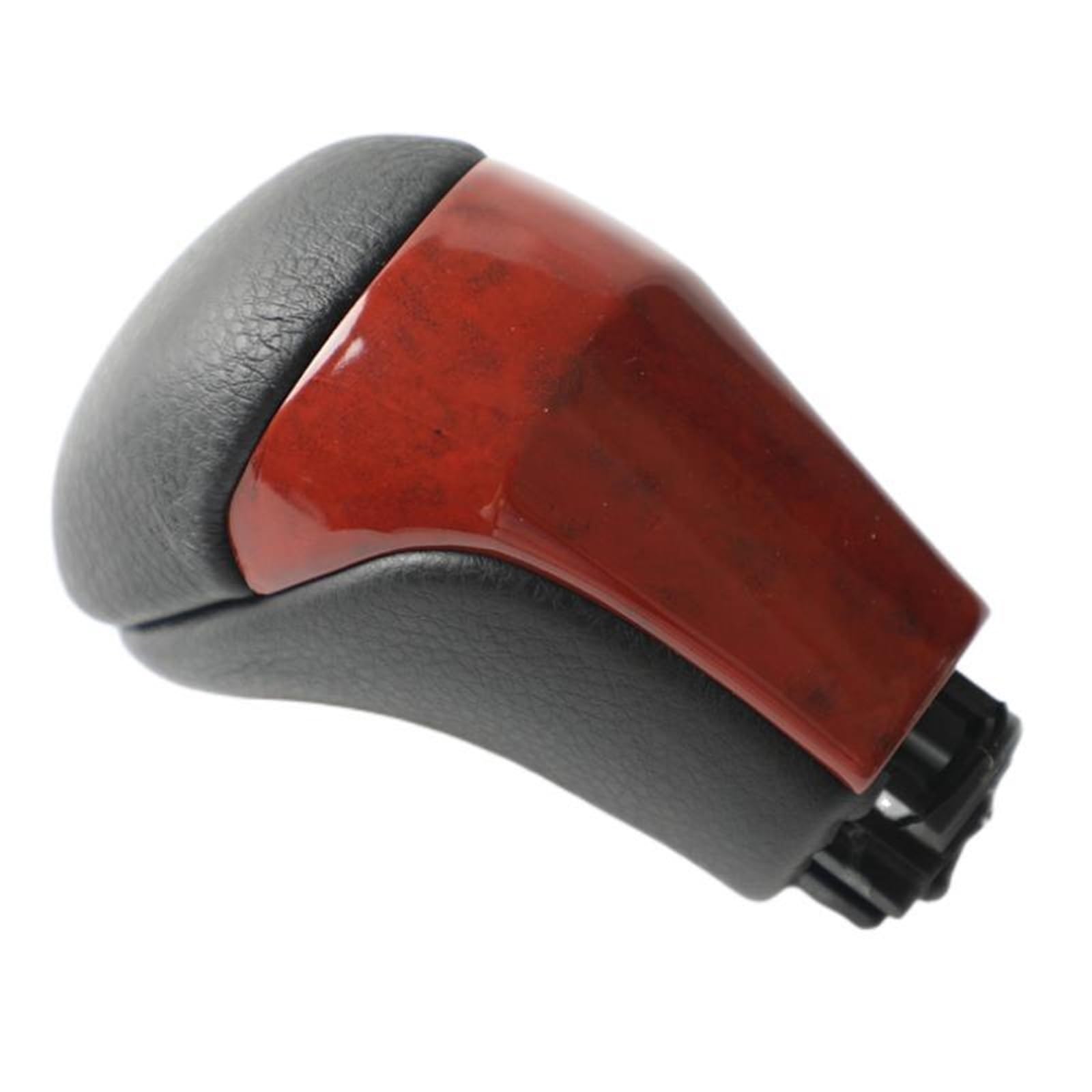 Schaltknauf Für Toyota Für Highlander Für Land Für Cruiser Für Prado Automatischer Schaltknauf Griff Boot Cover Manuell Schaltknauf(Red Wood) von WTXXGQ
