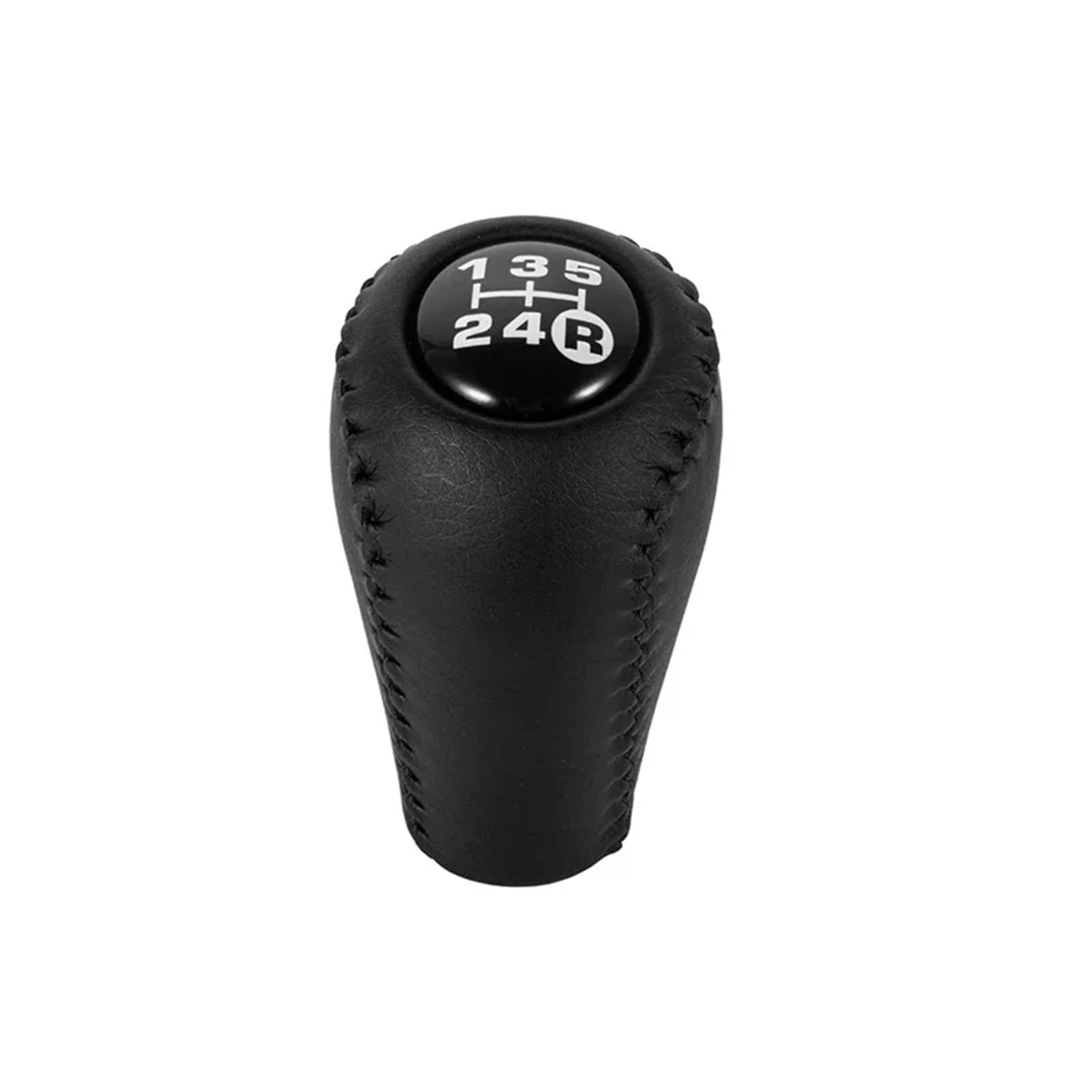 Schaltknauf Für Toyota Für Prado LC120 Für Land Für Cruiser Für Prado 03-09 Schaltknauf 5-Gang-Schaltgetriebe Lederübertragung Gangschaltung Manuell Schaltknauf(Black-1) von WTXXGQ