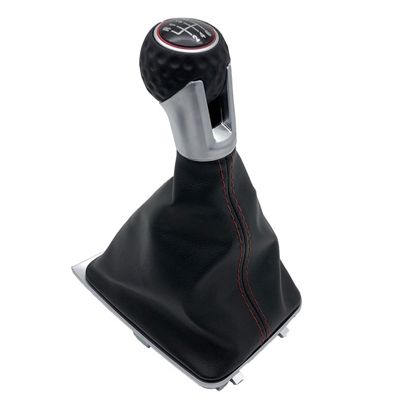 Schaltknauf Für VW Für Golf 7 A7 MK7 Für GTI Für GTD 2013-2018 Auto-Schalthebel-Level-Schaltknauf Mit Lederkoffer Manuell Schaltknauf(6 Speed Case B) von WTXXGQ