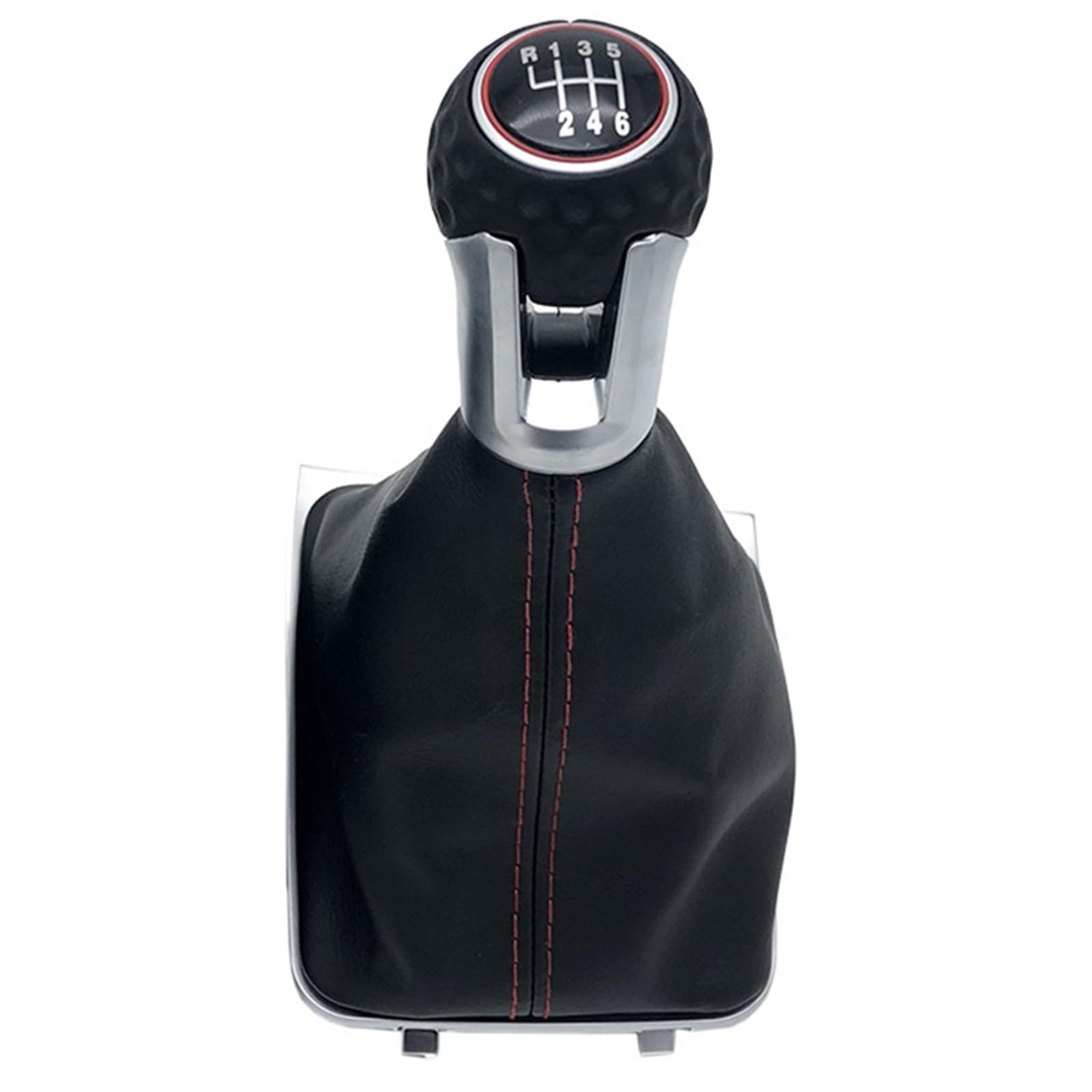 Schaltknauf Für VW Für Golf 7 MK7 Für GTI Für GTD 2013 2014 2015 2016 2017 2018 5 6-Gang-Schalthebel-Schaltknauf Manuell Schaltknauf(6 Speed Case) von WTXXGQ