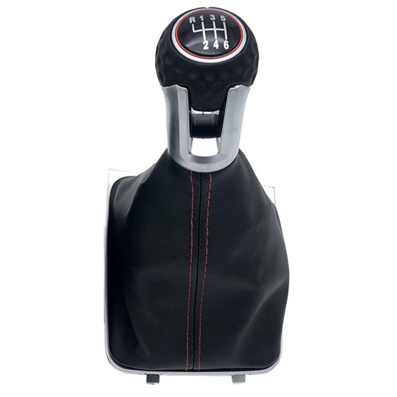Schaltknauf Für VW Für Golf 7 MK7 Für GTI Für GTD 2013 2014 2015 2016 2017 2018 5 6-Gang-Schalthebel-Schaltknauf Manuell Schaltknauf(6 Speed Case) von WTXXGQ