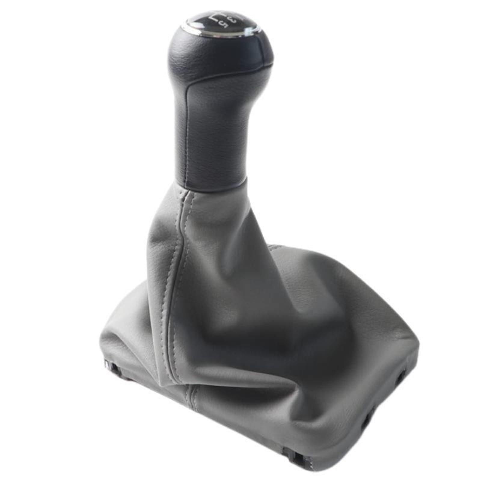 Schaltknauf Für VW Für Käfer 1998 1999 2000 2001 2002 2003 2004 2005 2006 2007 2008 2009 2010 5 Geschwindigkeit Schaltknauf Gamasche Boot Manuell Schaltknauf(Gray) von WTXXGQ