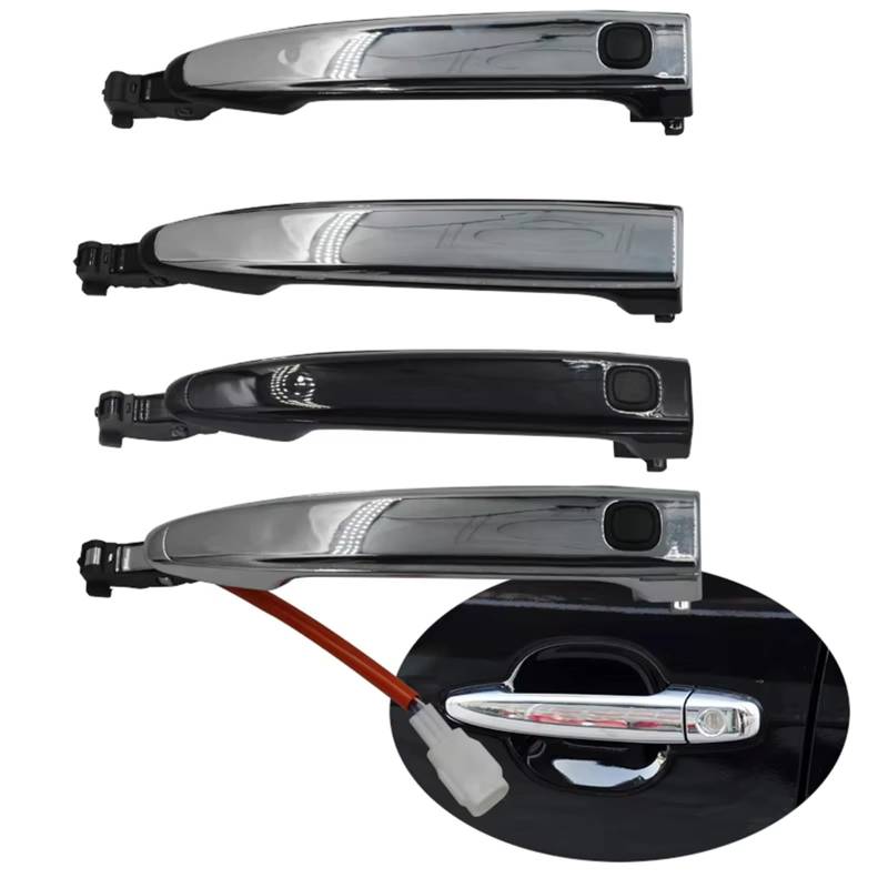Vorderer Linker Außengriff Für Camry 2006 Außen Für Smart Keyless Knob Griff Auto Ersatzteile Chrom Vorne Hinten Links Rechts Äußere Tür Griff(A,FL) von WTXXGQ