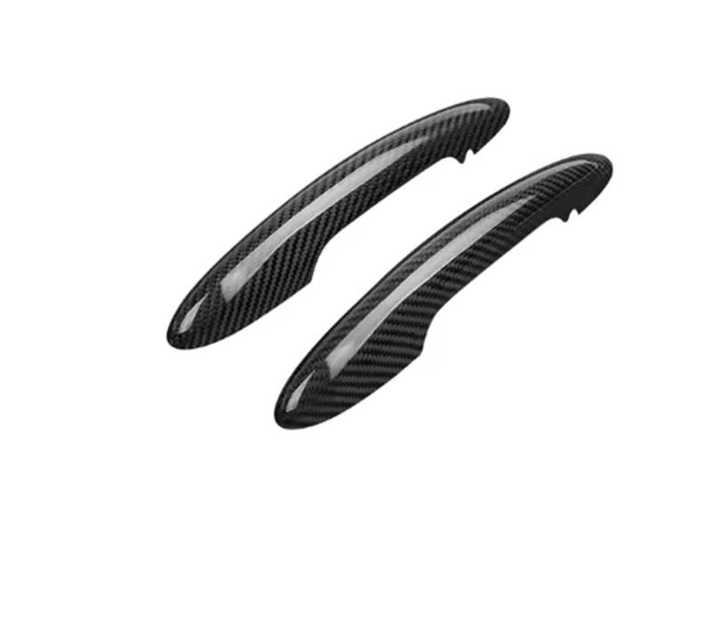 Vorderer Linker Außengriff Für Countryman Für Clubman Für JCW Carbon Faser Türgriff Abdeckung Schutzhülle Zubehör(F Normal Black) von WTXXGQ