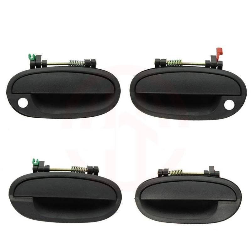 Vorderer Linker Außengriff Für Daewoo Für Matiz 2006-2009 Vorne Hinten Außerhalb Außentür Griffe 96601472,96601473,96601474,96601475(Set of 4piece) von WTXXGQ