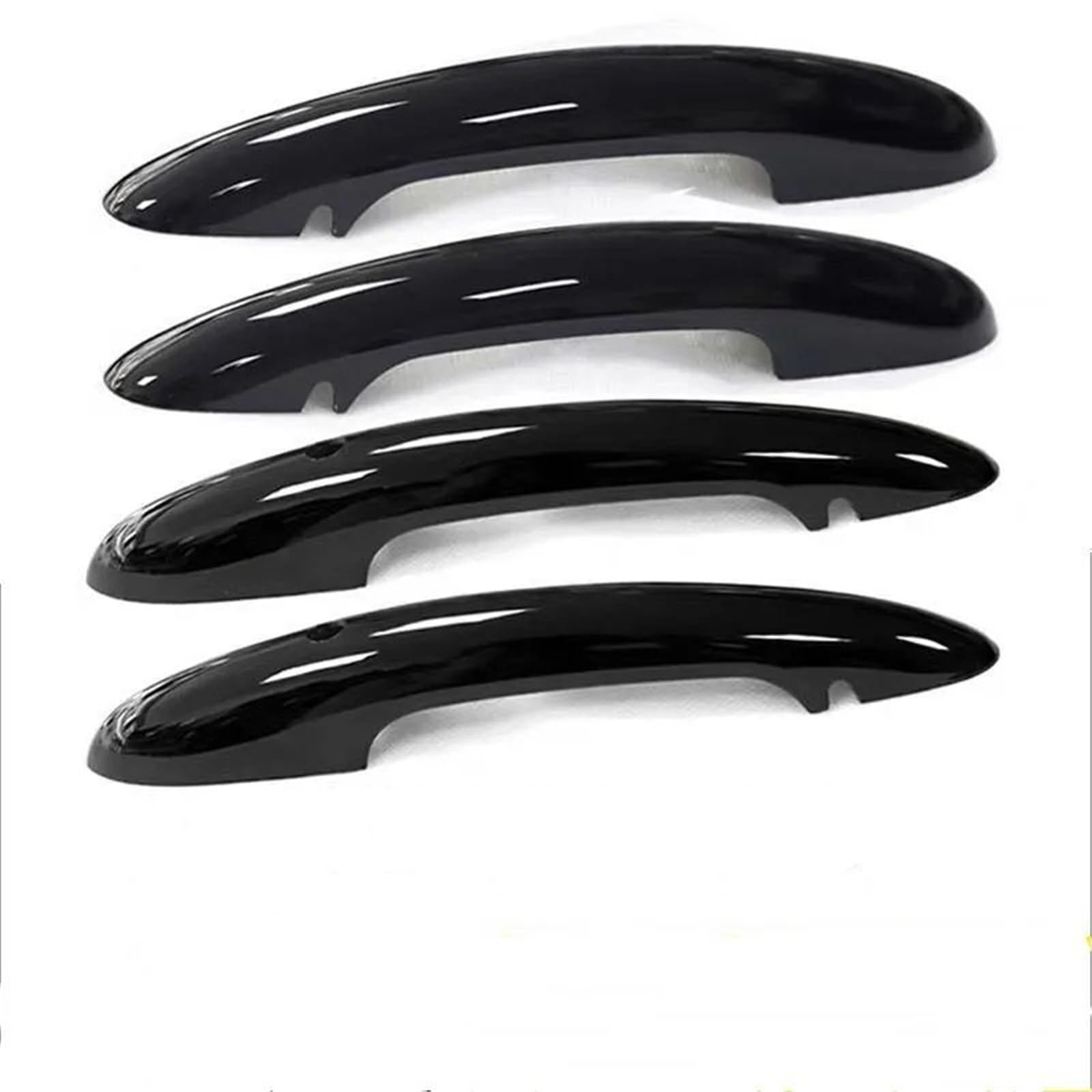 Vorderer Linker Außengriff Für Mini Für Cooper Für Countryman F54 F55 F60 4 Stück Schwarz Glänzend Türgriff Abdeckung Auto außen Zubehör(B) von WTXXGQ
