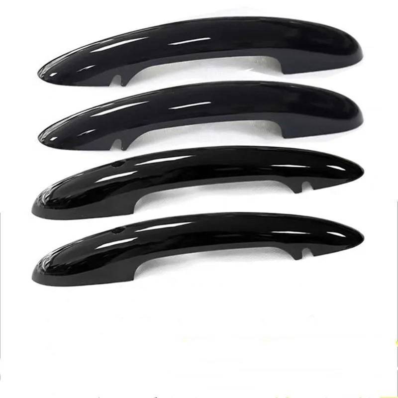 Vorderer Linker Außengriff Für Mini Für Cooper Für Countryman F54 F55 F60 4 Stück Schwarz Glänzend Türgriff Abdeckung Auto außen Zubehör(B) von WTXXGQ