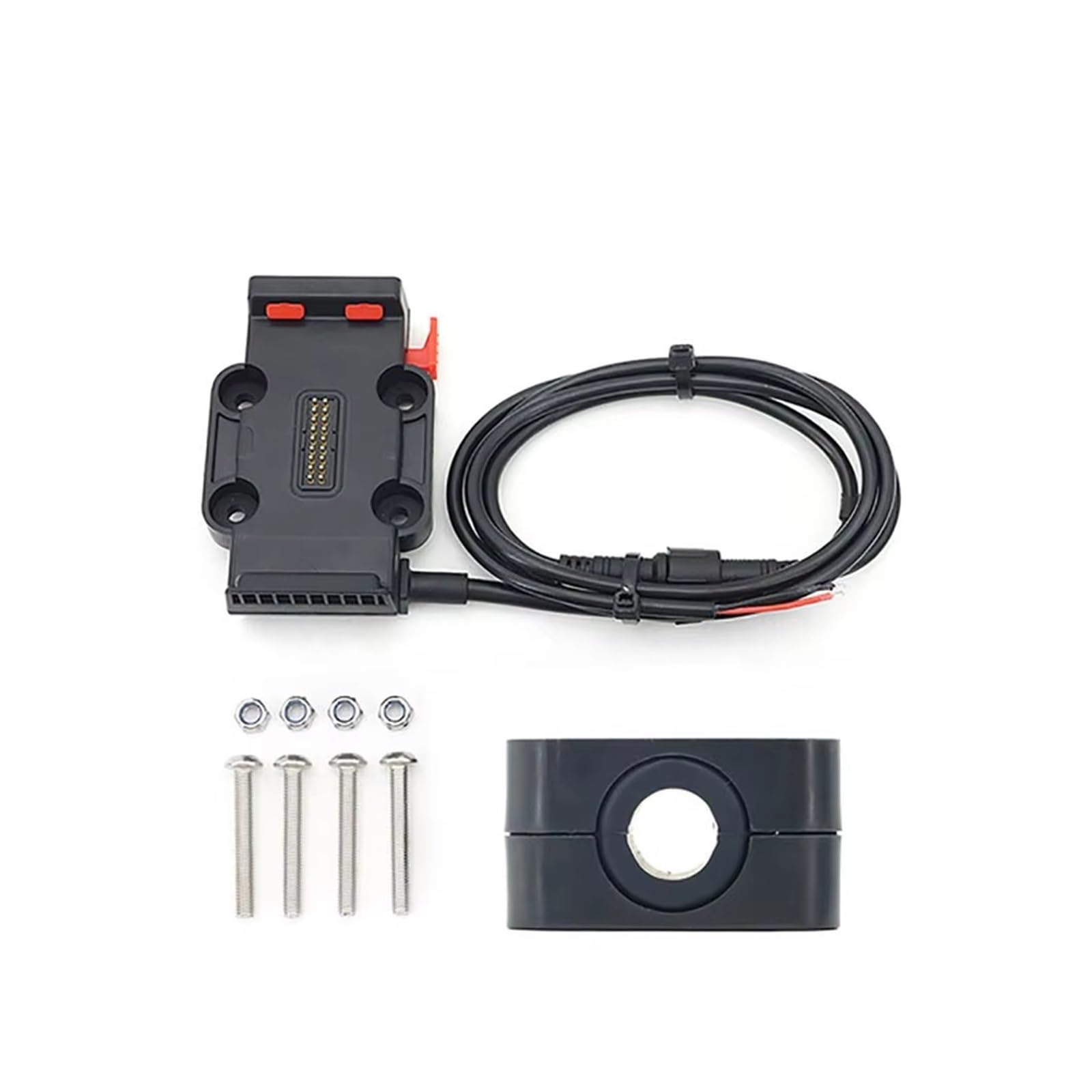 WTXXGQ Motorrad Telefon Halterung Für Benelli Für TRK702 Für TRK702X 2022- Motorrad GPS Telefon Halter USB & Drahtlose Ladegerät Navigation Halterung Ständer Fahrrad Handyhalterung(12mm - Base) von WTXXGQ