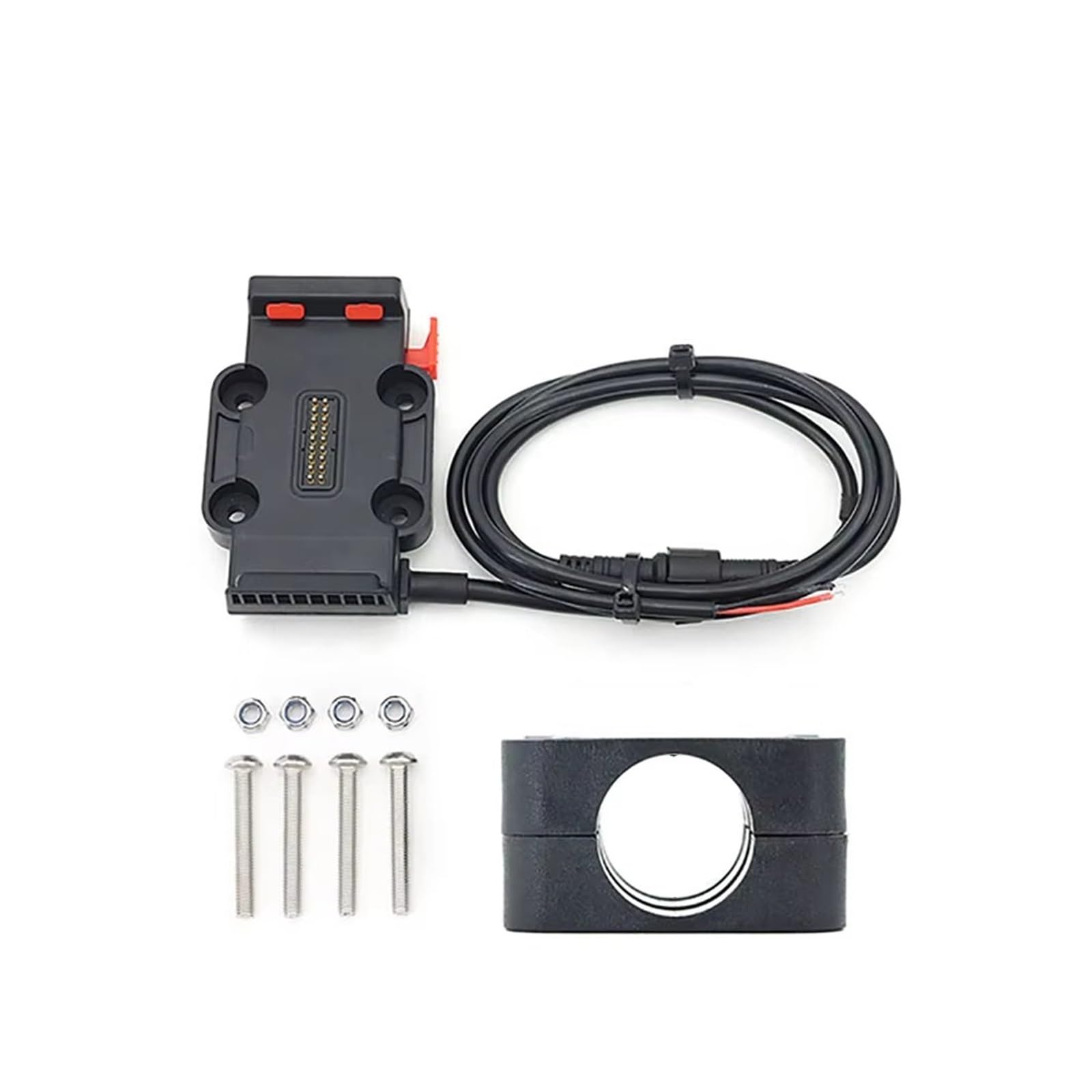 WTXXGQ Motorrad Telefon Halterung Für Benelli Für TRK702 Für TRK702X 2022- Motorrad GPS Telefon Halter USB & Drahtlose Ladegerät Navigation Halterung Ständer Fahrrad Handyhalterung(22mm - Base) von WTXXGQ