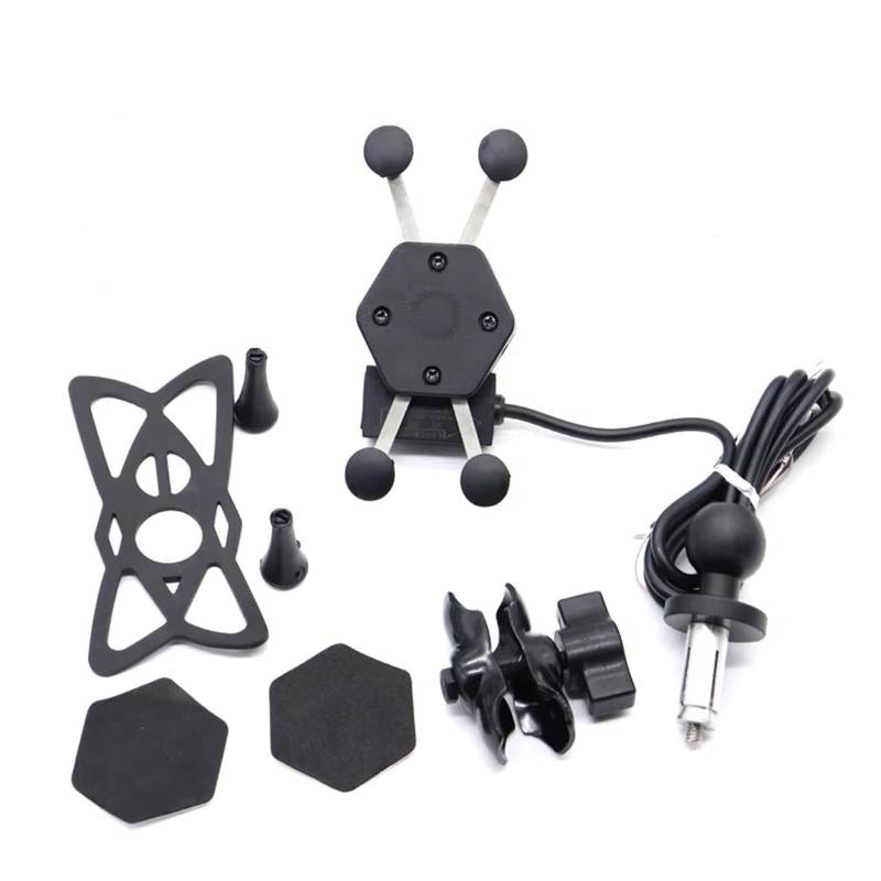 WTXXGQ Motorrad Telefon Halterung Für CBR600RR Für CBR1000RR Für CBR600 Für CB1000 Motorrad GPS Navigation Rahmen Handy Halterung Fahrrad Handyhalterung von WTXXGQ