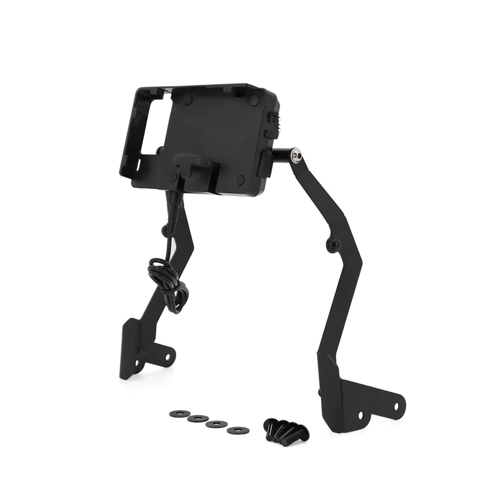 WTXXGQ Motorrad Telefon Halterung Für CRF 1100L Für Afrika Für Twin Für Abenteuer Für Sport Motorrad GPS Navigation Halterung USB Telefon Halter Fahrrad Handyhalterung(Set) von WTXXGQ