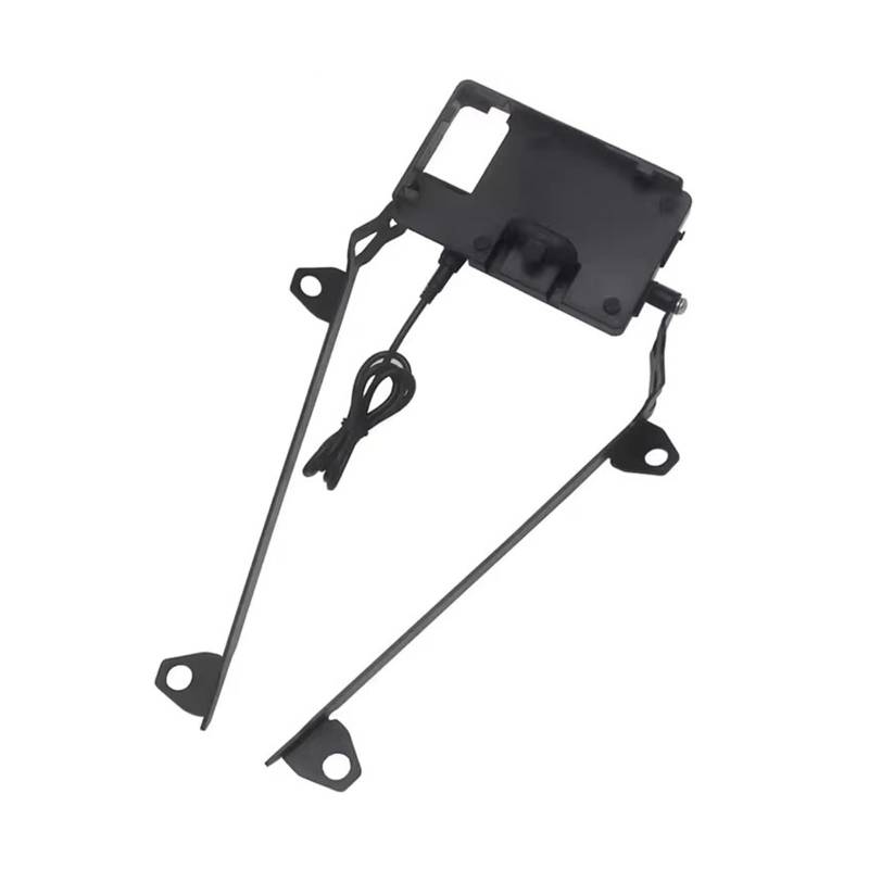 WTXXGQ Motorrad Telefon Halterung Für Ducati Für Multistrada V4S 2021 2022 + Motorrad Handy GPS Halterung Navigation Halterung USB Und Drahtlose Ladestation Fahrrad Handyhalterung(Wireless Charged) von WTXXGQ