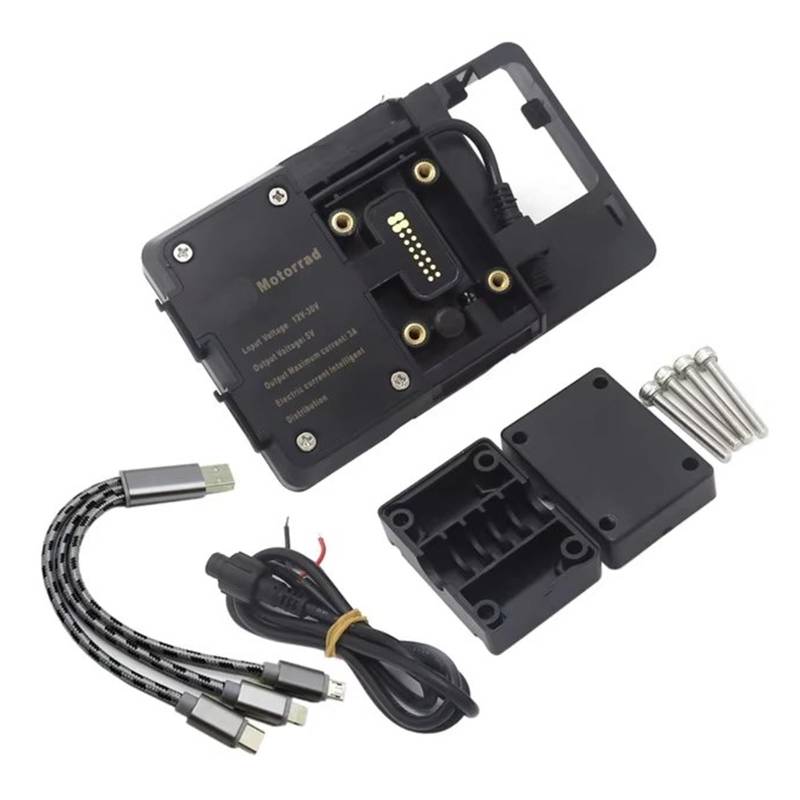 WTXXGQ Motorrad Telefon Halterung Für NIKEN 900 2019 2020 2021 Motorrad Zubehör GPS Smart Navigation GPS Platte Halterung Anzupassen Halter Kit Fahrrad Handyhalterung(Mobile Phone Base) von WTXXGQ