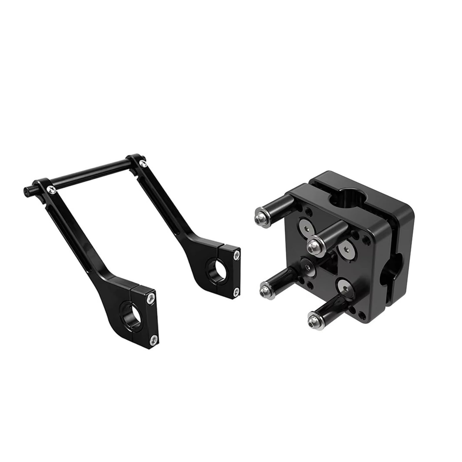 WTXXGQ Motorrad Telefon Halterung Für Suzuki Für RMZ Für RMX Für DRZ 250 400 450 GPS Halter Navigation Roadbook Montage Kit Fahrrad Handyhalterung(Set) von WTXXGQ