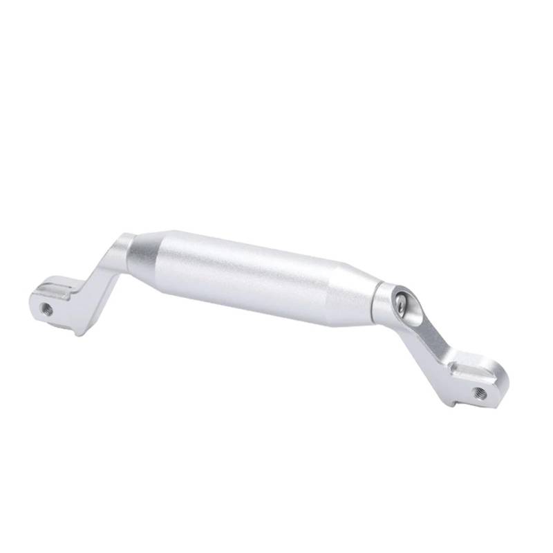 WTXXGQ Motorrad Telefon Halterung Für Tiger 1200 GT Pro 2023-12MM 22MM Motorrad GPS Telefon Halter USB Drahtlose Ladegerät Navigation Halterung Montieren Fahrrad Handyhalterung(22mm-Silver) von WTXXGQ