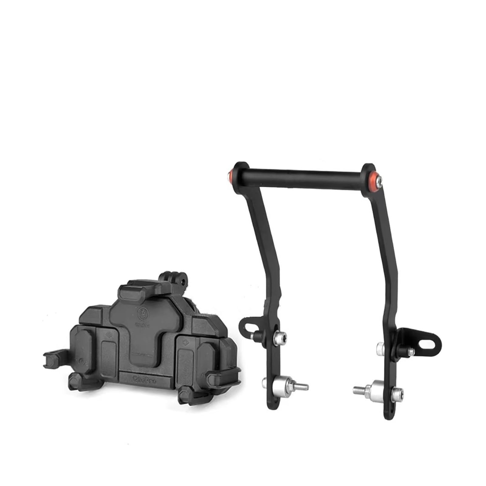 WTXXGQ Motorrad Telefon Halterung Für Tiger 900 GT Für Tiger 850 Sport Motorrad GPS Navigation Halterung Lenker Bar Verlängerung Ständer Halter Fahrrad Handyhalterung(12MM-1set) von WTXXGQ