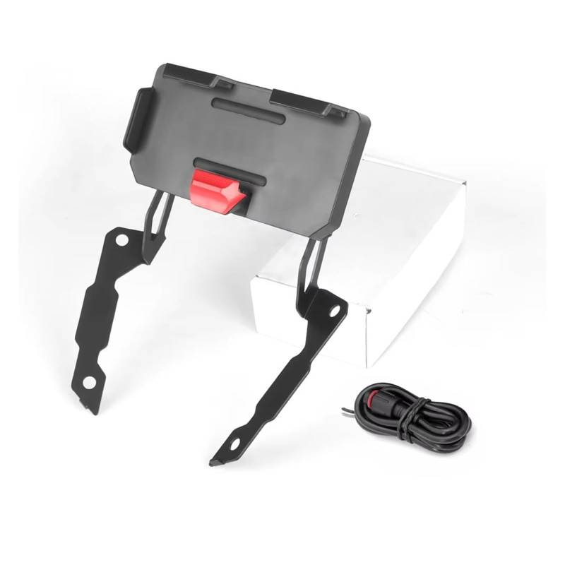 WTXXGQ Motorrad Telefon Halterung Für XL750 Für Transalp 2023 2024 XL 750 12/22MM Motorrad Telefon Halter Stehen GPS Navigation Platte Halterung Fahrrad Handyhalterung(Set - 22MM) von WTXXGQ