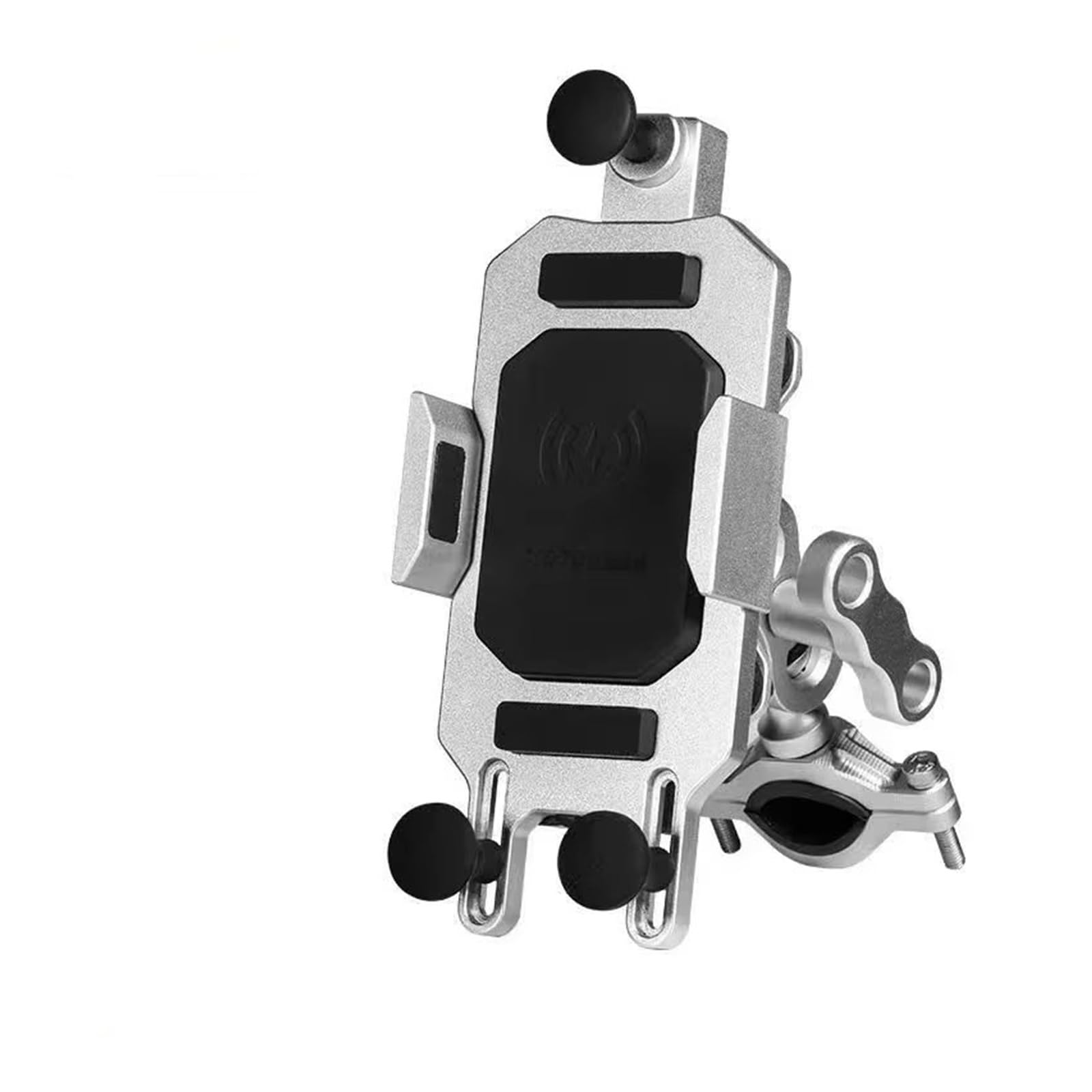 WTXXGQ Motorrad Telefon Halterung Motorrad Reiten Handy-Navigation Halterung Fahrrad Handy Unterstützung Halterung Schnelle Lade Drahtlose Ladegerät Fahrrad Handyhalterung(D) von WTXXGQ