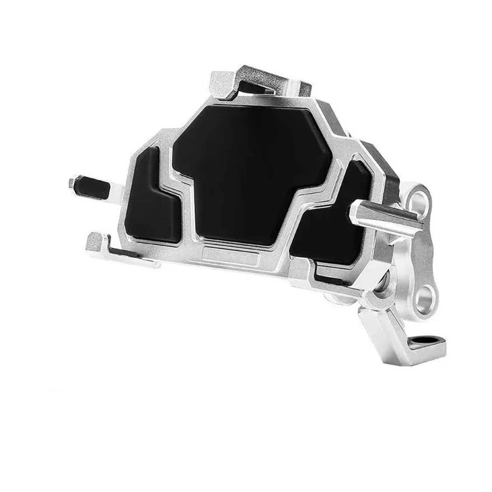WTXXGQ Motorrad Telefon Halterung Motorrad Stoßfest Navigation Handyhalter Motorrad Stoßdämpfung Aluminiumlegierung 3.0 Schnellladegerät Handyhalter Fahrrad Handyhalterung(A) von WTXXGQ