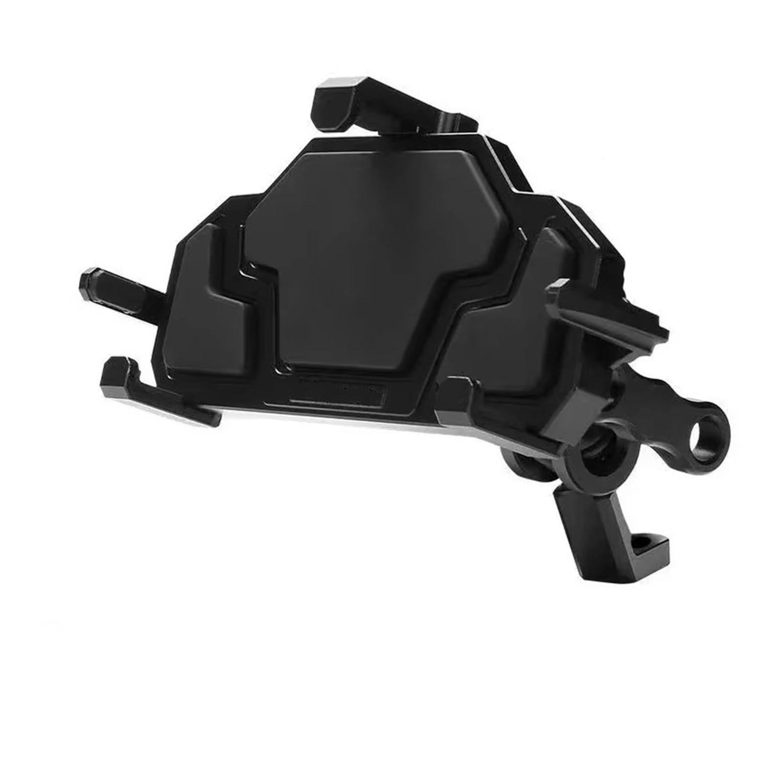 WTXXGQ Motorrad Telefon Halterung Motorrad Stoßfest Navigation Handyhalter Motorrad Stoßdämpfung Aluminiumlegierung 3.0 Schnellladegerät Handyhalter Fahrrad Handyhalterung(B) von WTXXGQ