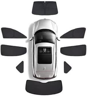 Auto Sonnenschutz für Ford Kuga 2013-2023, Privacy Protection Sun Protection UV-Schutz Anti-Statisch Moskito Auto Zubehör,8pcs von WULFY