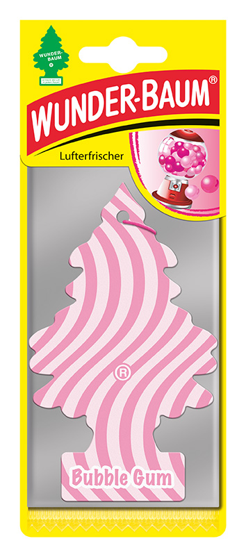 WUNDER-BAUM® Lufterfrischer "Bubble Gum", 1 Stück von WUNDER-BAUM®