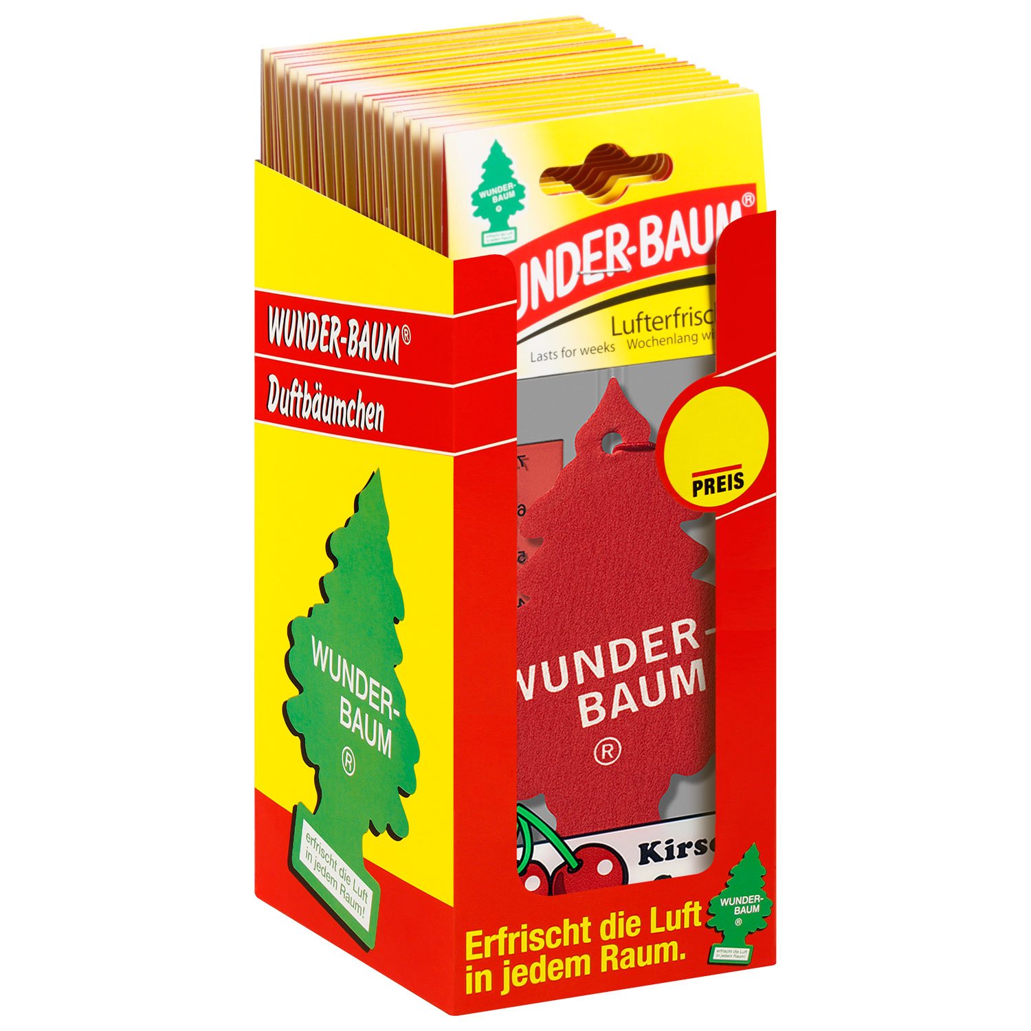 WUNDER-BAUM 134206/24 Lufterfrischer 24-er Box Kirsche WUNDER-BAUM 134206/24 Lufterfrischer 24-er Box Kirsche von WUNDER-BAUM