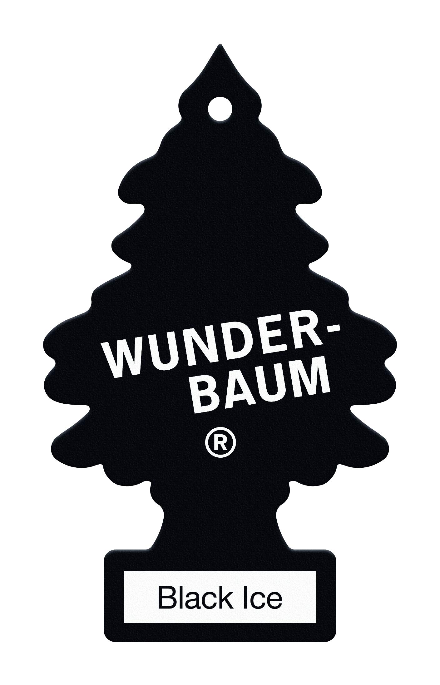 WUNDER-BAUM Auto-Lufterfrischer I Anhänger für langanhaltenden Duft im Auto oder zu Hause I Black Ice, 1 Stück WUNDER-BAUM Auto-Lufterfrischer I Anhänger für langanhaltenden Duft im Auto oder zu Hause I Black Ice, 1 Stück von WUNDER-BAUM