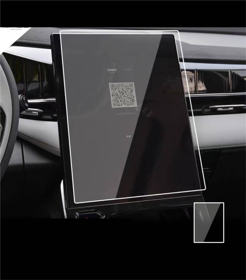 WUPEDI, for Geely, Starray BOYUE L 2024 2023 Touchscreen-Navigation GPS Gehärtetes Glas Film Schutz Zubehör Auto Displayschutzfolie von WUPEDI