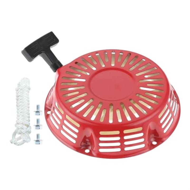 WUPEDI 1 Satz 188F GX390 Rückstoß-Seilzugstarter-Zugseil-Befestigungsmuttern-Baugruppe for Klon GX420 GX610 11 PS 13 PS 389 cc 420 cc 439 cc 28400-ZE3-W01 28400-ZE3-W01ZA Garten-Seilzugstarter von WUPEDI