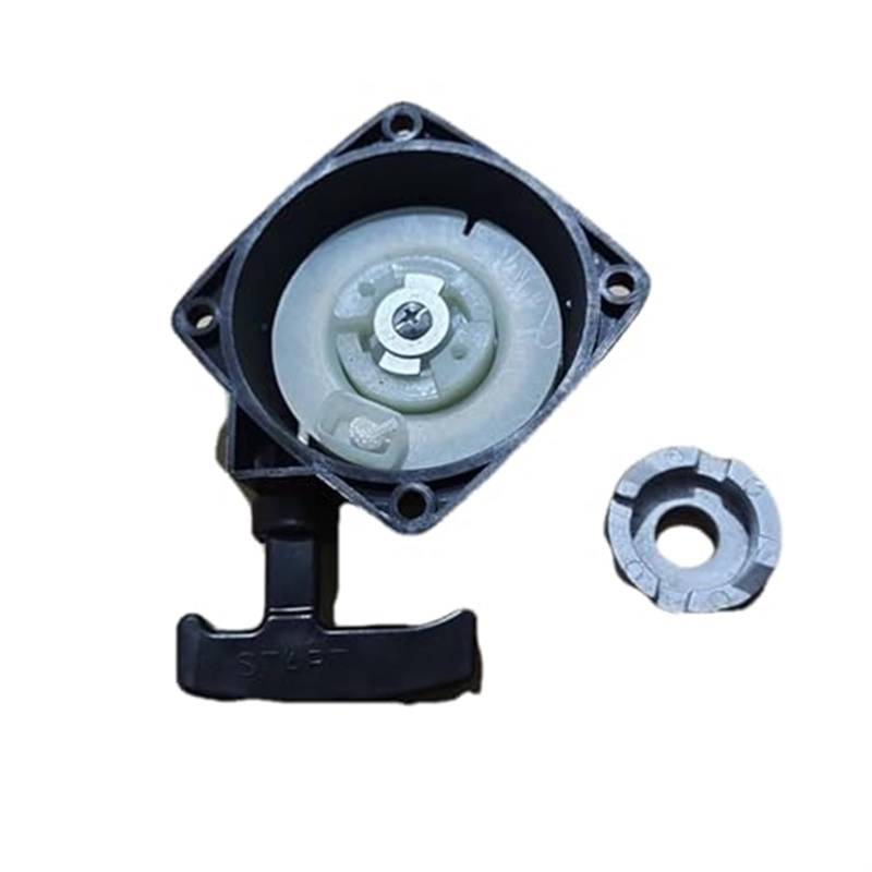 WUPEDI 1E40FP-3Z Rückstoßstarter und Becher for 1E43FP 1E53FP 3WF-950 3WF-960 3WF-960E EB-650 KS865 Gebläsesprüher Ersatzteile Garten-Seilzugstarter(Black Starter and Claw Cup) von WUPEDI