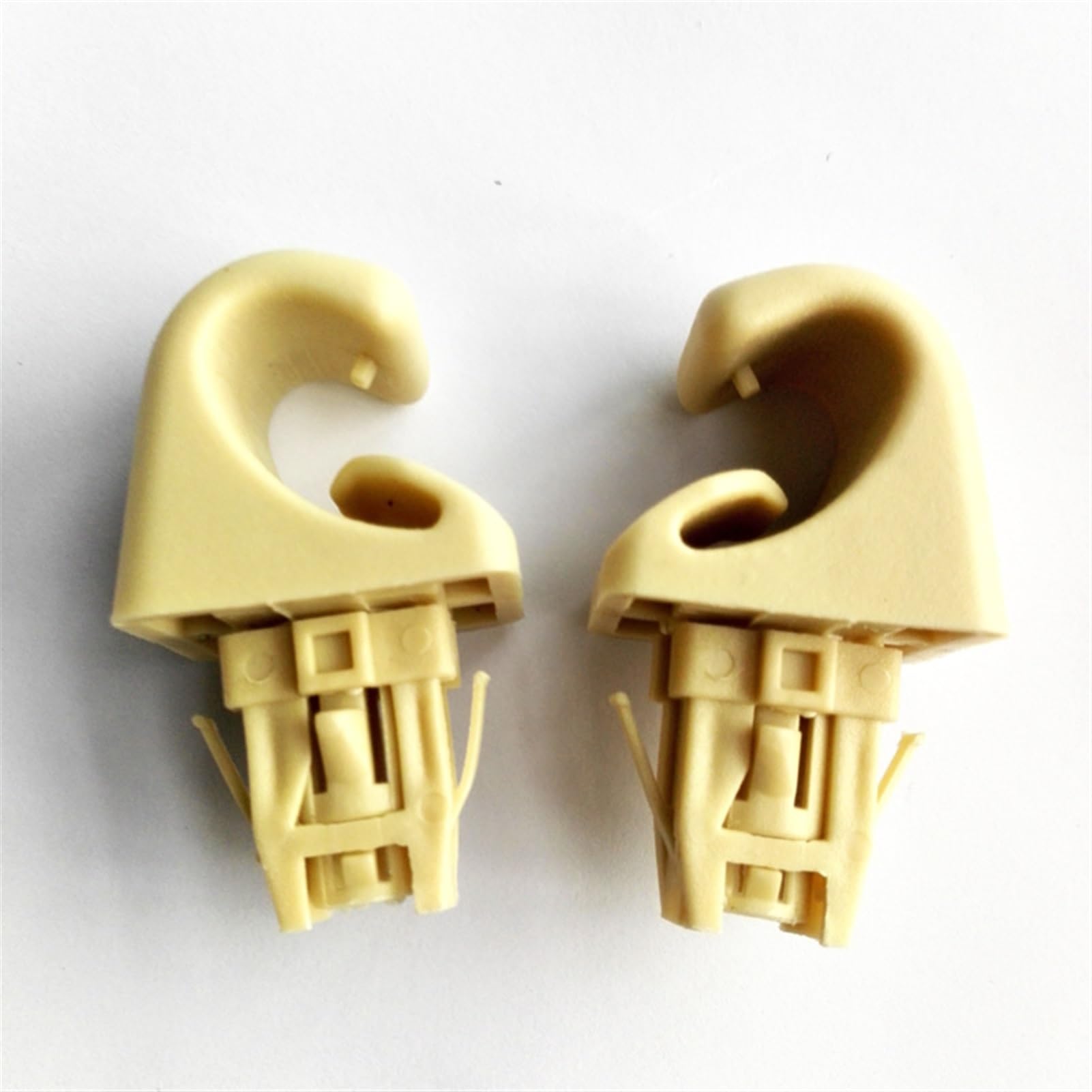 WUPEDI 2 Stück Beige Sonnenblende Haken Clip Halterung Aufhänger, for Toyota, for Camry, for Corolla Highlander, for RAV4, for Prius Solara 2001-2007 2003-2012 Auto-Sonnenblenden-Clip WUPEDI 2 Stück Beige Sonnenblende Haken Clip Halterung Aufhänger, for Toyota, for Camry, for Corolla Highlander, for RAV4, for Prius Solara 2001-2007 2003-2012 Auto-Sonnenblenden-Clip von WUPEDI