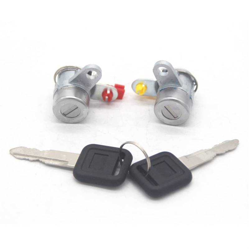 WUPEDI 2 stücke Links Rechts Türschloss Zylinder Schlüssel Set, for Isuzu, TF TFR Holden Rodeo LUV 1986-2002 von WUPEDI