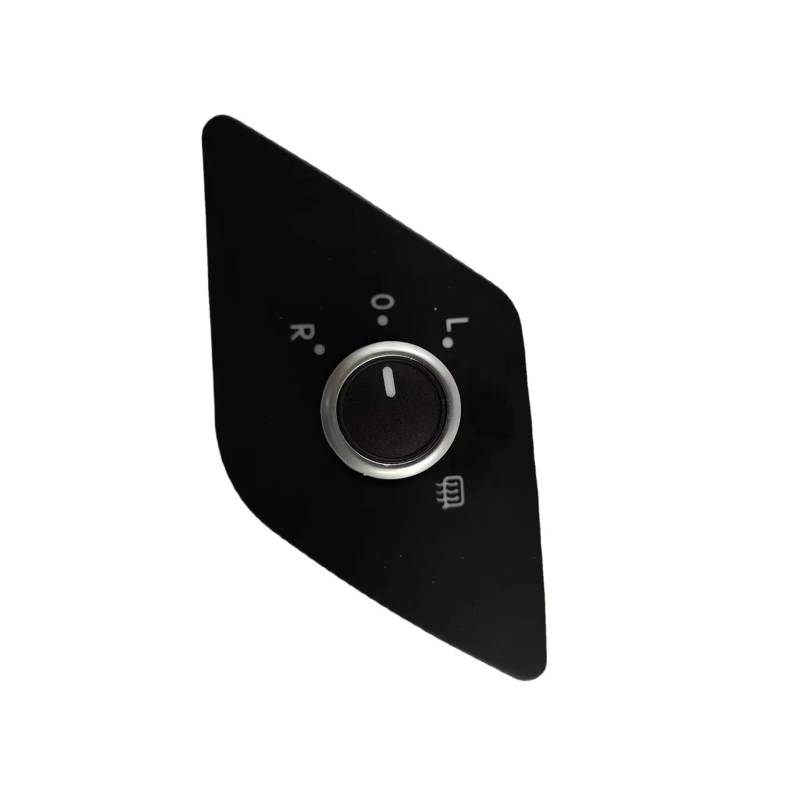 WUPEDI 6 PINS 16D959565 5C7959565C DHF, for VW, for Jetta, for MK6 Seite Spiegel Einstellen Schalter Knob W/Wärme 16D959565A Auto-Seitenspiegelschalter von WUPEDI