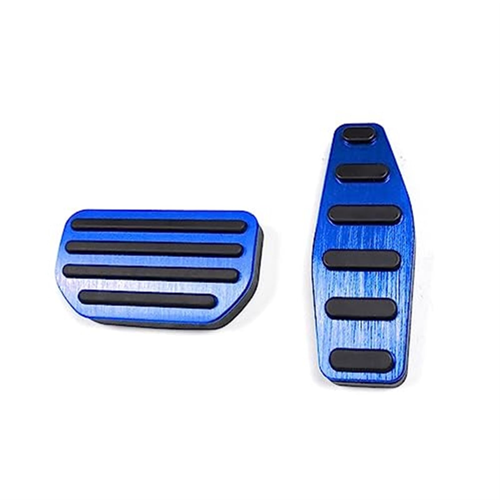 WUPEDI Auto Kupplung Bremse Gaspedal Fußstütze Pedale Abdeckungen, for Jimny, JB64 Sierra JB74W 2019 2020 Auto Styling Zubehör Fußpedal Abdeckung Autopedalabdeckung(Black at Blue) von WUPEDI