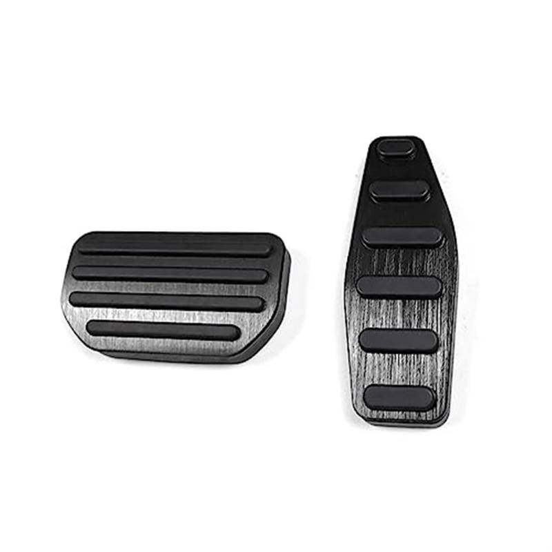 WUPEDI Auto Kupplung Bremse Gaspedal Fußstütze Pedale Abdeckungen, for Jimny, JB64 Sierra JB74W 2019 2020 Auto Styling Zubehör Fußpedal Abdeckung Autopedalabdeckung(at Black) von WUPEDI
