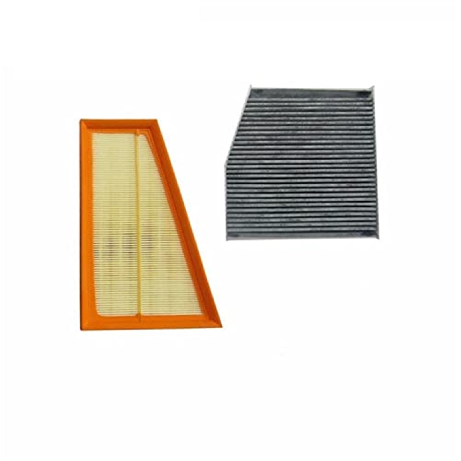 WUPEDI Auto-Luftfilter, Motorfilter, Ölfilter, for, CLA C117 X117 X156 2013–2019, for CLA 180 200 220 250 260 Modellfilter-Set(Black 2 Piece Set) von WUPEDI