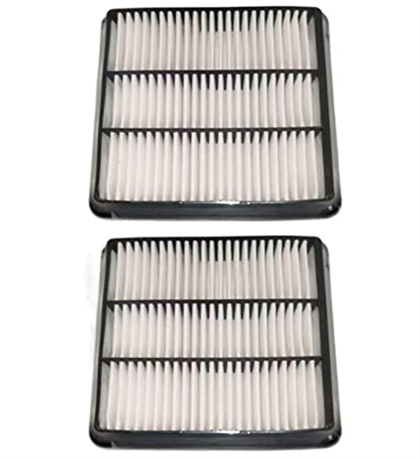 WUPEDI Auto-Luftfilter + Innenraumfilter-Set OEM: 2032007600, 8022003800, for Geely, Atlas NL-3 1.8T 1.8AT 2.0MT 2.4AT Autofilter Autoteile(Black Air Filter 2 Pcs) von WUPEDI