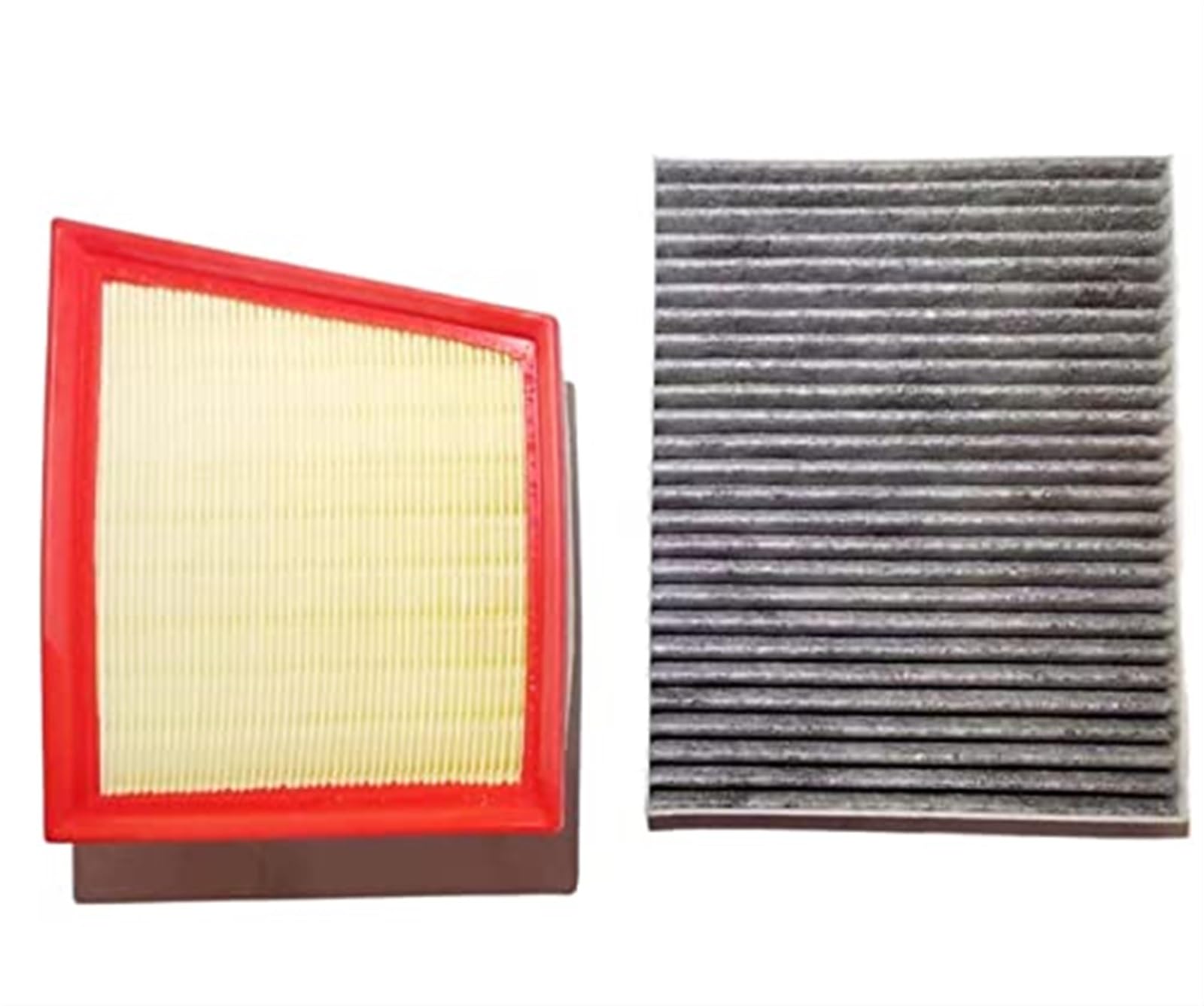 WUPEDI Auto-Luftfilter-Set, for Ford, for Ecosport, for Fiesta, Modellluftfilter, Kabinenluftfilter, Autoteile, Autoteile(Black Air Filter 2 Set) von WUPEDI