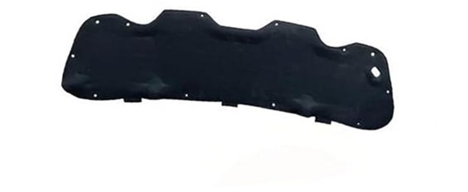 WUPEDI Auto Motorhaube Wärme Schalldämmung Baumwollmatte Pad Abdeckung Lärm, for Peugeot, 3008 2013 2014 2015 2016-2019 Motor-Hitzeschutzmatte(Black 2016-2019) von WUPEDI