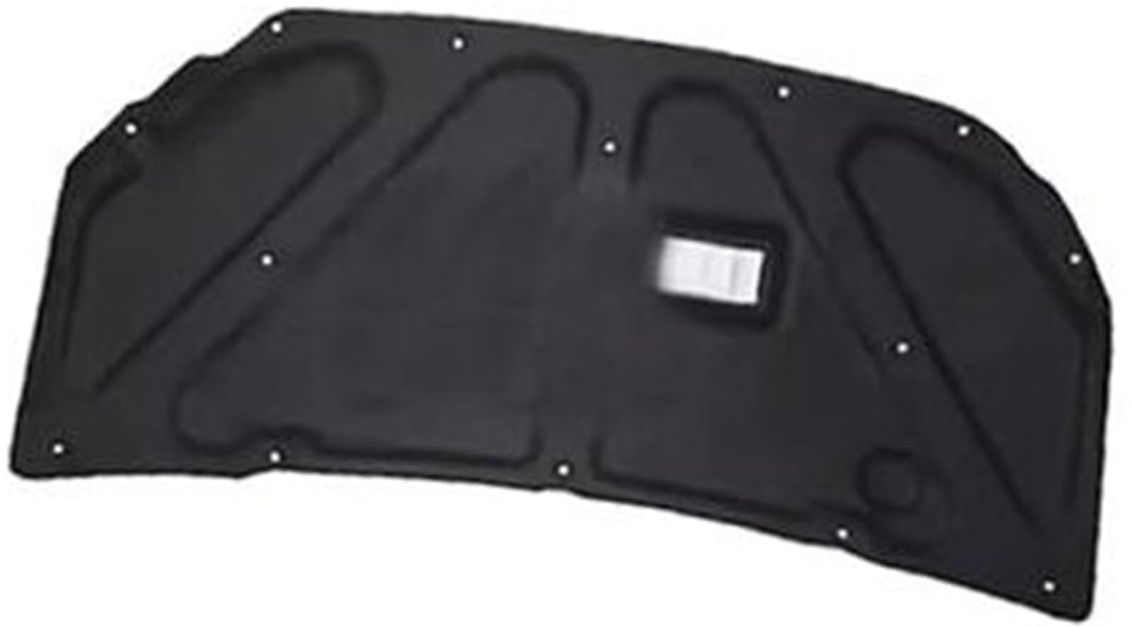 WUPEDI Auto-Motorhaubenpolster, Schall-/Wärmedämmung, Innenausstattung aus Baumwolle, for Hyundai, for Accent MC, for Verna, for Super, for Pony 2006-2010 Motor-Hitzeschutzmatte(Black Pet) von WUPEDI