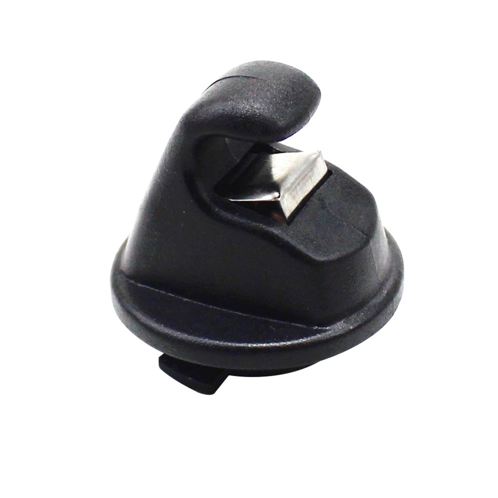 WUPEDI Auto-Sonnenblenden-Cliphalter, for VW, for Golf, MK7 2013-2017 Grau Schwarz OEM Nr. 5G0857561B Y20 Auto-Sonnenblenden-Clip(Black) von WUPEDI